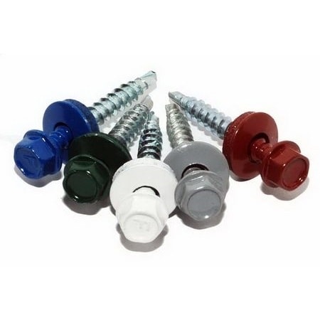 Саморез кровельный 4.8x29 RAL 5005 по дереву