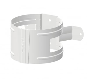 125/100 Держатель трубы на дерево D100 RAL9003