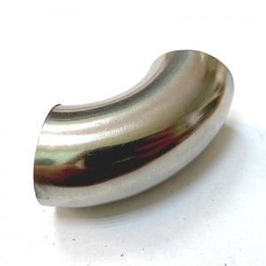 отвод поручня под сварку AISI 201 42.4x1.5 зеркало