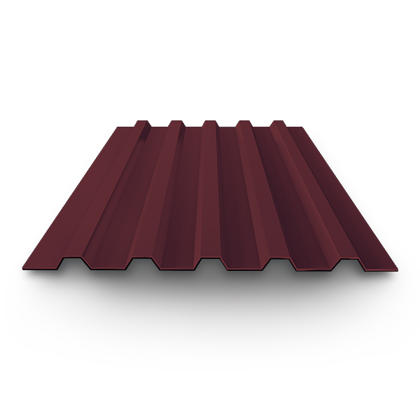 Профнастил окрашенный 0.35x1100x2000 RAL 3005 Россия