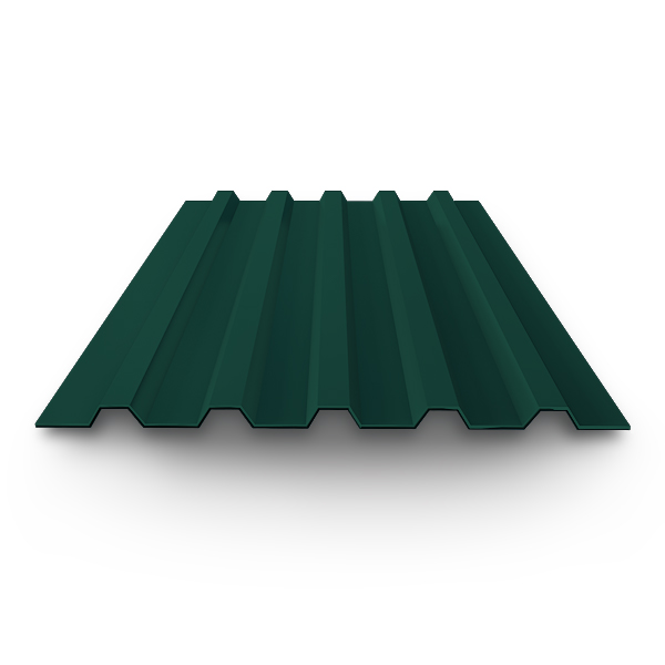 Профнастил окрашенный 0.35x1100x2000 RAL 6005 Россия
