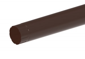 125/100 Труба круглая 3000мм RAL8017