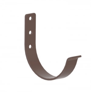 125/100 Держатель желоба D125 короткий RAL8017